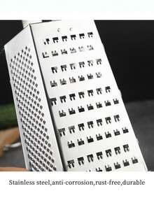 Rayador de verdura de acero inoxidable grano de madera color queso & - Color de vetas de madera - Ver 6