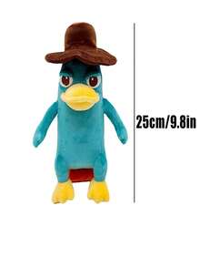 25cm Platypus Plush Toy - Brown - View 2