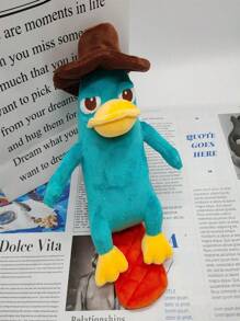 25cm Platypus Plush Toy - Brown - View 1