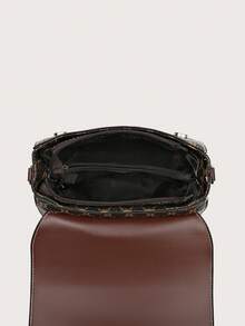 Borse tote alla moda motivo design - Castano - Visualizzare 6