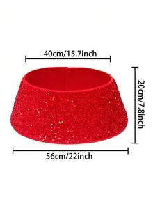Decoración De Falda De Árbol De Navidad Multipropósito - Multicolor - Ver 3