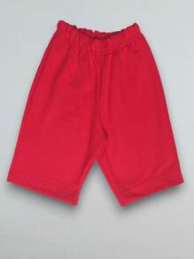 Young Boys Shorts - 紅色 - 查看 1