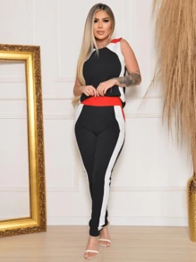 Women Two-piece Outfits - Đỏ - Xem 1