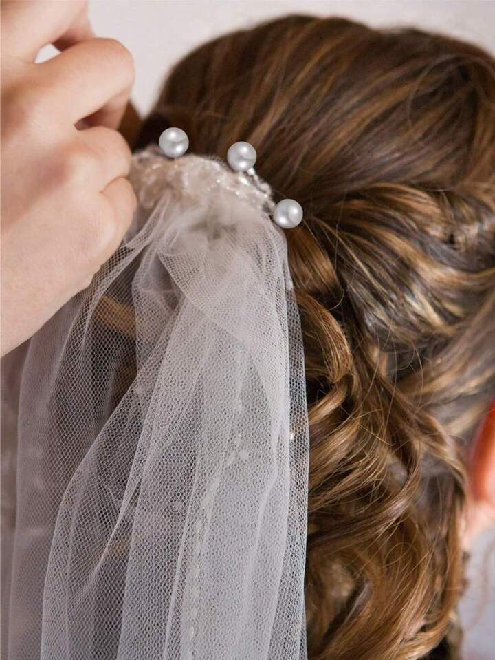 36pc Pearl Hair Pins Bridal Wedding Pearl Hair Accessories White Pearl Bobby Clips For Brides And Bridesmaids Hair Style For Bride Bridesmaid Women Girls