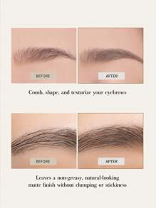 Rom&nd Romand ALL BROW CARA 04 MERRY BLONDY，打造轻盈精致的眉妆，呈现丝绒哑光效果。采用植物基眉部科技，打造冷棕色自然发丝质感，呈现柔软蓬松的丝绒妆效，并带有温暖焦糖色羽毛扎染效果。便携式眉妆套装，韩式彩妆，9克/0.32盎司 - 04 快樂的金髮女郎 - 查看 4