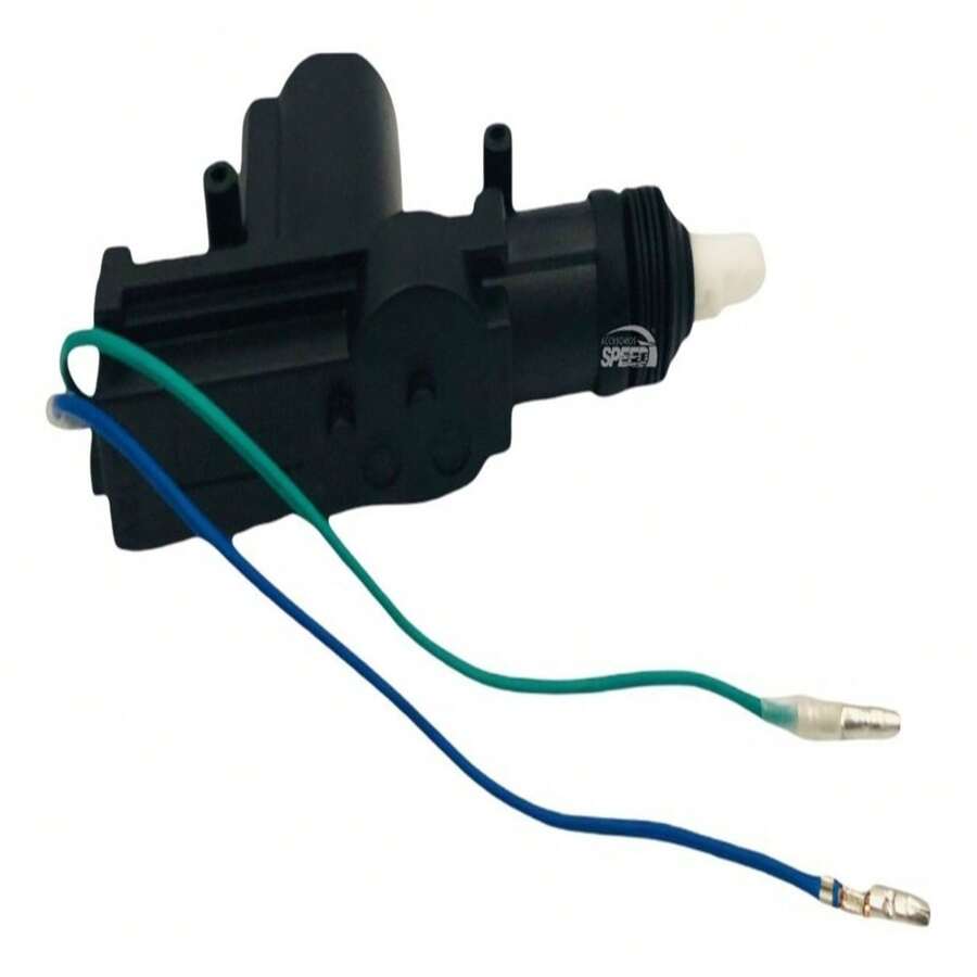 2 Actuadores P/seguros Eléctricos - Motor Puertas, Alarma - Negro - Ver 1