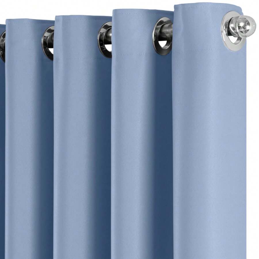 Curtains - 淺藍色 - 查看 1