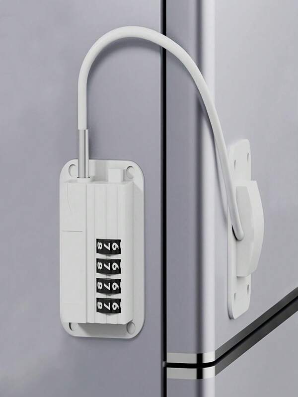 Fridge Lock With Password, Child Proof Refrigerator Lock, Ideal For Kitchen Refrigerators