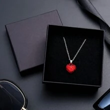 Black Jewelry Packaging Box For Ring, Earring, Bracelet, Necklace Gift Box - Black - View 5