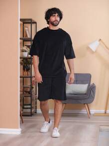 Men Two-piece Outfits - 黑色 - 查看 1