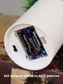 人工雪松花束夜燈,適用於家居裝飾、床頭櫃裝飾和酒吧裝飾(不含3xaaa電池) - 綠色 - 查看 10