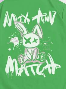 Men T-Shirts - màu xanh lá - Xem 3