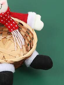 新款聖誕節裝飾品:聖誕老人娃娃、糖果籃、蘋果籃