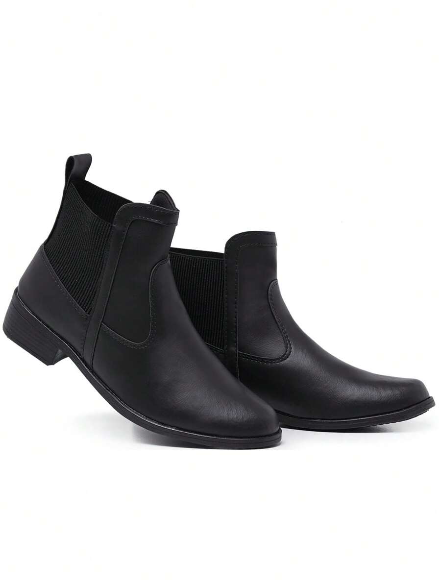 Schiareli Women Pant Boots - 黑色 - 查看 1