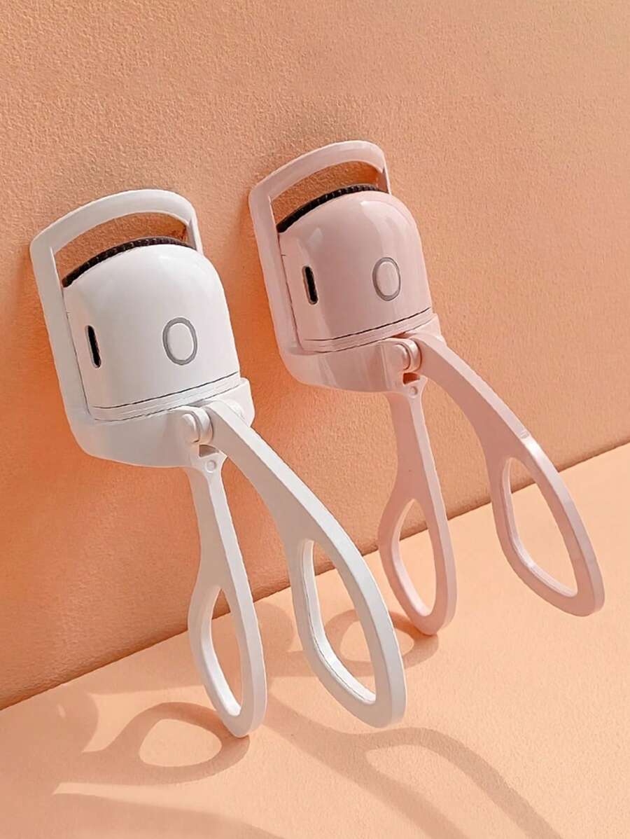 1Pc Electric Heated Eyelash Curler Long-Lasting Curl Electric Eye Lash Perm Eyelashes Clip Eyelash Curler Device Makeup Tools Heated Lash Curlers New Years Gift For Home Use Or Travel Accessories