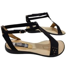 Huaraches Sandalia de Dama Colores Modernos para Descansar con Estilo - Negro - Ver 2