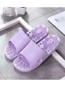 Women's Fashionable Home Slippers, Massage, Comfortable, Anti-slip, Lightweight And Simple