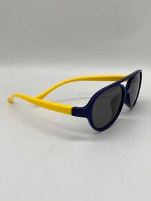Kids Fashion Glasses - Màu xanh Cadet - Xem 3