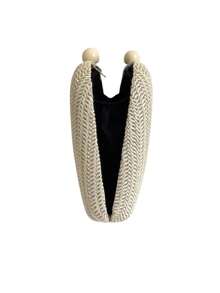 Women Clutches - Beige - View 2