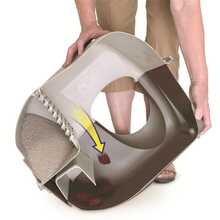 Roll 'N Clean Self Cleaning Litter Box Regular Size - Brown - View 4