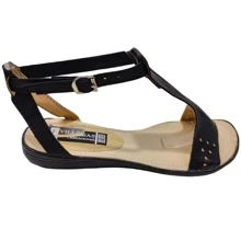 Huaraches Sandalia de Dama Colores Modernos para Descansar con Estilo - Negro - Ver 5