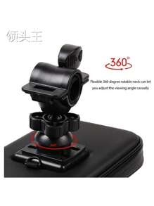 SOPORTE PARA CELULAR CONTRA SALPICADURAS / TELEFONO DE 6.6" - Negro - Ver 3