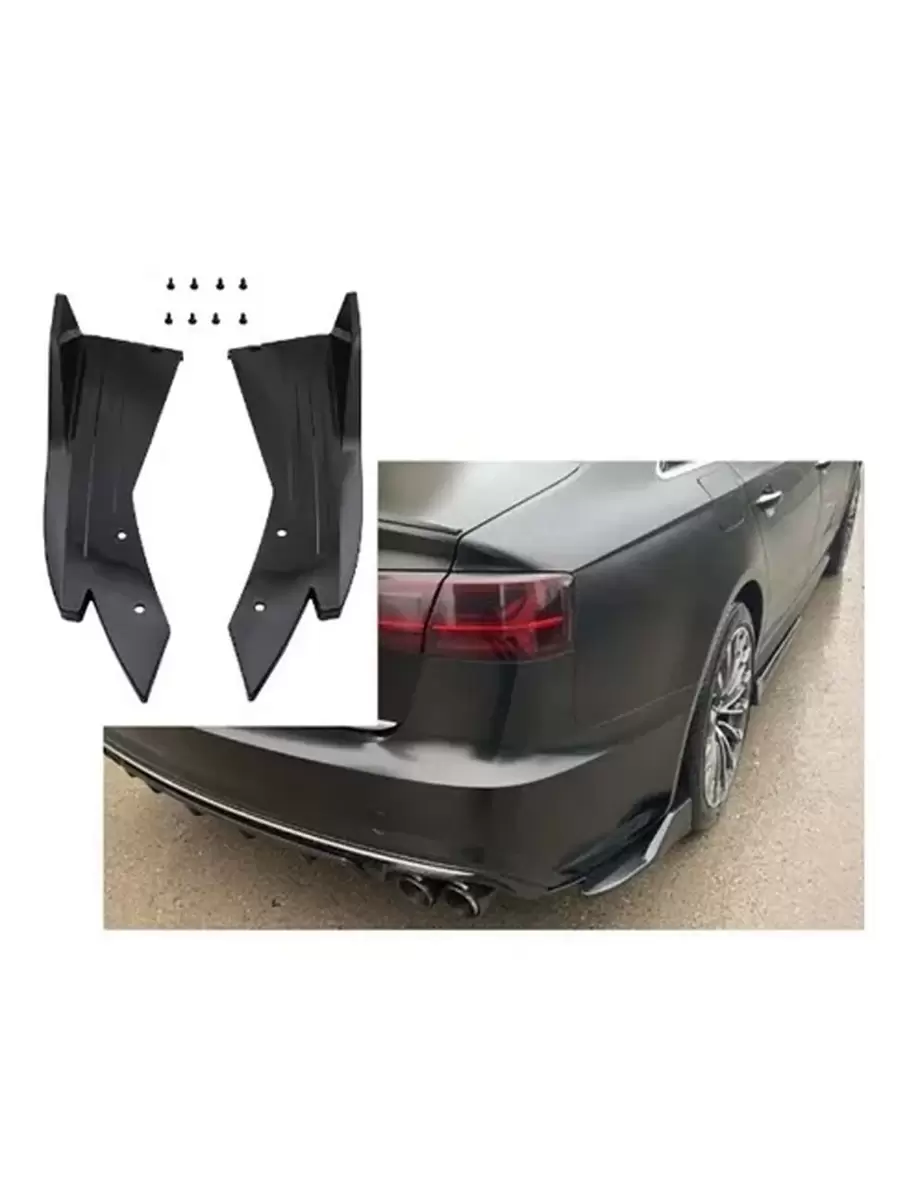 Esquinero Daga 48cm Trasero Decorativo Universal Auto Tuning. Vmingo - Negro - Ver 1