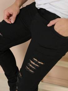 Men Jeans - màu đen - Xem 6