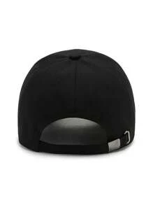 1 Pc Unisex Mountain Embroidery  Baseball Cap, Sun Protection Trucker Hat For Outdoor Camping Hiking Fishing Street - Black - View 3