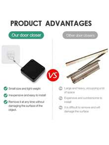 1 Pieza Tope De Puerta Blanco - Blanco - Ver 6