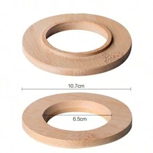 1pc Glass Coffee Filter Device, Pour Over Coffee Pot Set, Glass Tea Cup, Filter Dripper, Portable Coffee Filter, High Borosilicate Glass School Supplies - Transparent color - View 4