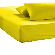 Sheet Sets with Pillowcases - 黃色 - 查看 1