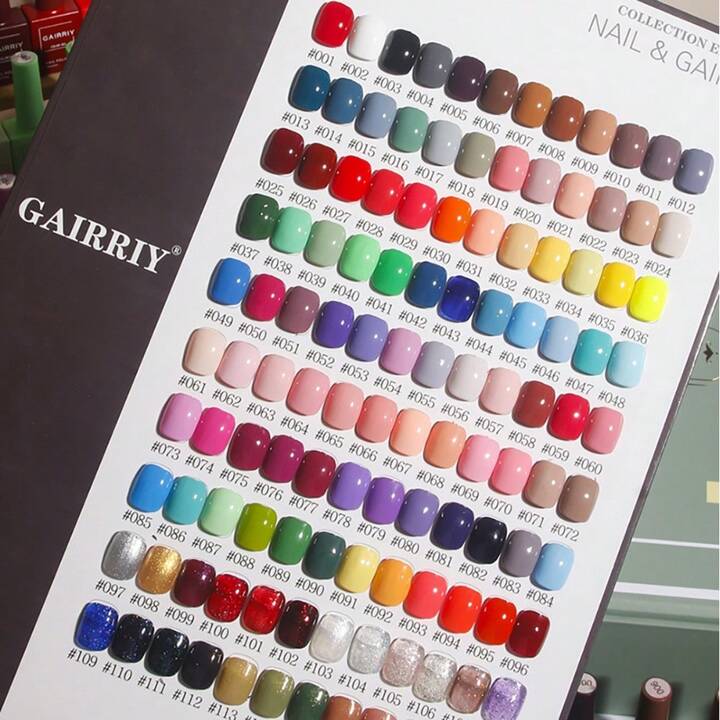GUIBOFU ネイルカラー 15ml 120色 ジェルネイルポリッシュ 15ml 1本、 120色展開、新作ジェル