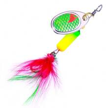 HENGJIA 16pcs/set Fishing Lures Spinners Sequins Bait, 16 Colors, Metal Spinners For Catching Fish, With Outdoor Fishing Tackle Storage Bag - Multicolor - View 10