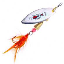 HENGJIA 16pcs/set Fishing Lures Spinners Sequins Bait, 16 Colors, Metal Spinners For Catching Fish, With Outdoor Fishing Tackle Storage Bag - Multicolor - View 7