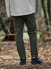 男士戶外防水透氣戰術長褲 - 軍綠色 - 查看 3