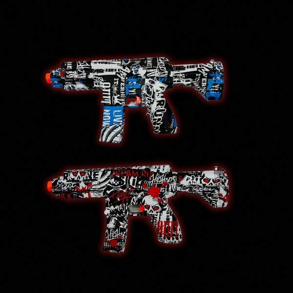 Juguetes Pistola De Hidrogel Con 500 Balas