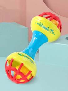 Mancuerna Con Sonajero De Goma Suave - Multicolor - Ver 1
