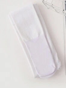 1 Quần legging trẻ sơ sinh cho bé gái, Quần bó màu trơn, Quần bó, Màu trắng, Mịn, Mềm mại, Thân thiện với da, Thích hợp cho công chúa, Phong cách dễ thương, Trang phục hàng ngày, Mùa xuân, Mùa đông, Thích hợp cho trường học, Lớp học - trắng - Xem 4