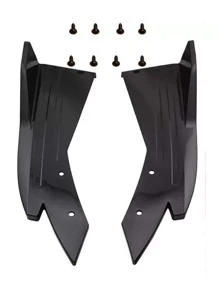 Esquinero Daga 48cm Trasero Decorativo Universal Auto Tuning. Vmingo - Negro - Ver 6