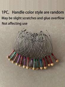 1pc Octopus Scalp Massager Octopus Massage Claw Manual Head Massager Head Grabber - Multicolor - View 5