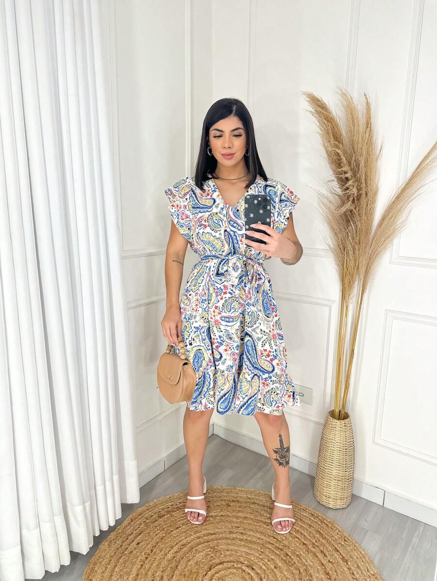 Women Dresses - 藍色 - 查看 1