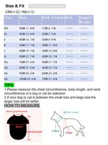 1 件格子印花羊毛连帽夹克，冬季适合小型/中型猫和狗的保暖宠物服装 - 藍色 - 查看 2