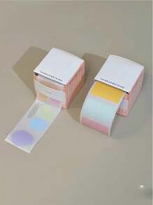 彩色對話框備忘錄多功能錯誤更正全貼式便條紙帶可拆卸標籤 - 彩色 - 查看 10