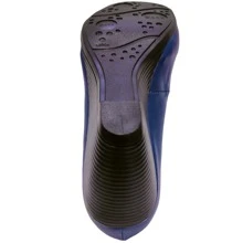 Heeled Shoes For Women Smooth Leather Type 6cm Soft, Versatile And Durable Sophisticated - 藏蓝色 - 查看 8