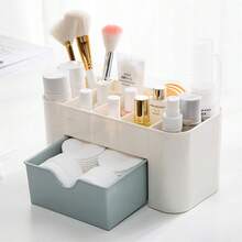 Makeup Organizer Drawer (22 X 10 X 10.3cm) - Blue - View 3