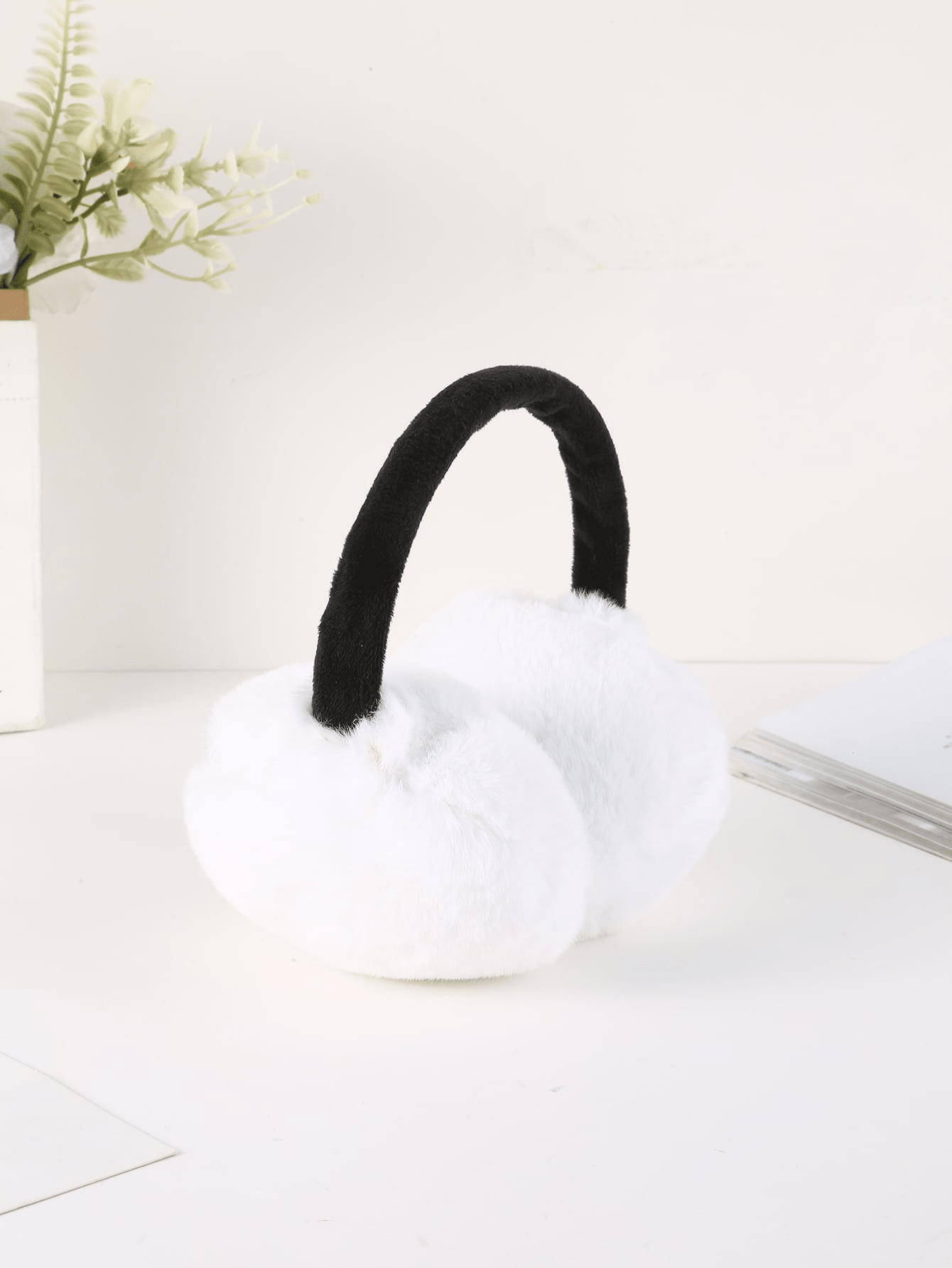 Overear Earmuffs White SHEIN USA