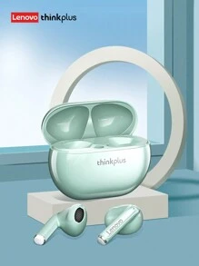 Lenovo 聯想真正無綫立體聲耳機5.2無線耳機立體聲運動耳機高保真耳塞式耳機①無線
②無鋼圈帶雙高清 - 軍綠色 - 查看 3