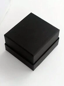 1 件黑色手表盒作为返校学生的礼物 - 黑色 - 查看 1