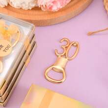 Złoto Otwieracz Do Butelek , Idealny Dla 30-te urodziny , 30-te Jubileusz Celebracja , Czarny I Złoto Przyjęcie tematyczne  Dekoracje , Prezent na imprezę , Rodzinne Spotkanie  Pamiątka , Zabawa  Prezent , Obecny Dla Przyjaciele - Złoto - Zobacz 5